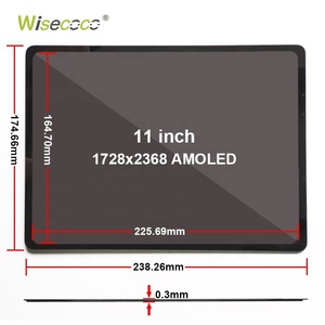 1728*2368 2K Uhd 11 pollici Amoled Panel Mipi Dsi modulo schermo personalizzato con scheda Controller Touch capacitivo Laptop LCD all'ingrosso - Product Image 2