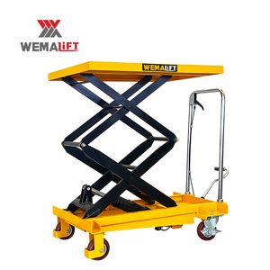 <strong>Warehouse</strong> Hero Unw Mini <strong>Platform</strong> Lift Mobile <strong>Loading</strong> <strong>And</strong> <strong>Unloading</strong> Lifting <strong>Platform</strong> Manual Lightweight Scissor Lift - Product Image 2