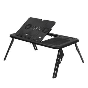 Multi-Function Laptop <strong>Computer</strong> <strong>Table</strong>, Stand-Up Folding <strong>Computer</strong> <strong>Table</strong>, Laptop Tray Support on USB Cooling Bed - Product Image 3