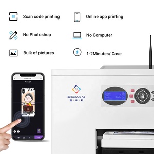 เครื่องพิมพ์ UV สแกนสาย QR RF-PC1อัจฉริยะใช้งานง่ายเคสโทรศัพท์แบบ DIY H5บริการเว็บเครื่องพิมพ์อิงค์เจ็ทติดฝาหลังมือถือ - Product Image 6