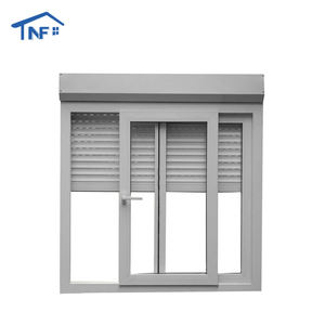 Custom Decorative <strong>Built</strong> in Louver Hollow Shutter Aluminium Double Glazing <strong>Window</strong> Blinds Aluminum Sliding <strong>Windows</strong> - Product Image 3