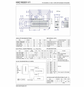 1602 Lcd Rohs módulo pantalla Lcd 16 Pin 8bit paralelo 5,0 v Módulo de pantalla Lcd pantalla azul con luz de fondo Lcd1602 16x2 puntos - Product Image 5