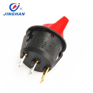 6A 10A 16A 250VAC <span class=keywords><strong>T125</strong></span> רקטות מתג נדנדה מתג עם אדום כפתור push