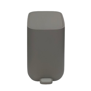 Bote de basura de diseño delgado para espacio estrecho, cubo de basura de plástico de moda, contenedor de basura silencioso con tapa para Baño - Product Image 1
