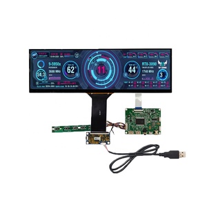 12.6 "Stretched LCD Screen IPS Raspberry Pi Aida 64 CPU GPU Monitoring bildschirm 1920*515 Full HD 12.6 zoll bar lcd display panel - Product Image 1