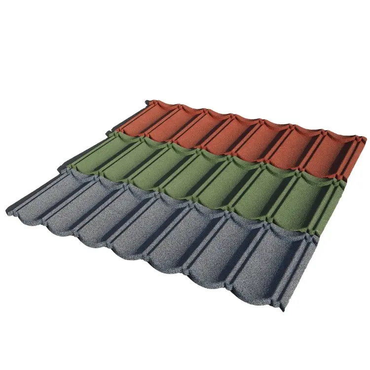 Colorful Sands Coated Mid-Century Modern Style Ocean Blue Color Corrugated Sheet Roof Panels Metal Roofing OEM Manufacturers