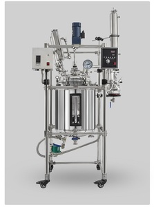 High Quality Stainless Steel Chemical Reactor With Agitator And Stirring Speed Digital Controlled