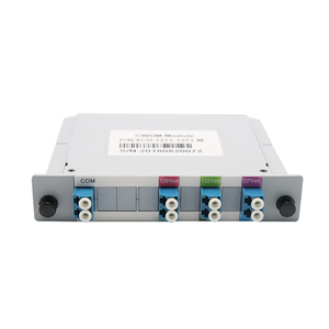 Sợi quang wdm multiplexier mux demux cassete loại 6 8 12 16 18 kênh dwdm CWDM cho mạng 5g - Product Image 1