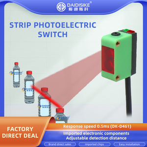 Salida de fábrica, distancia de detección ajustable, nivel de protección IP65, sensor difuso de ángulo fotoeléctrico infrarrojo - Product Image 4