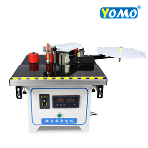 Woodworking Mini Edge Bander Machine <strong>Portable</strong> Edge Banding Automatic End Cutting <strong>Computer</strong> <strong>Control</strong> Panel Double Sided Glue Cove - Product Image 5