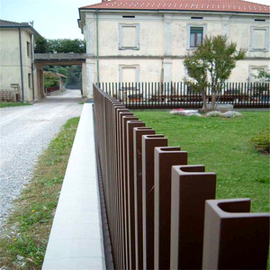 מתכת Corten פלדה סוגים של סריג גדר פנלים/מתכת פנל גדר/גדר ממשמרות עבור חווה גן חצר בית הספר