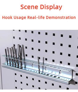 72-inch di động có thể điều chỉnh bàn làm việc Heavy-Duty thép bàn làm việc tủ cho nhà để xe lưu trữ & công cụ tổ chức vật liệu sắt - Product Image 2