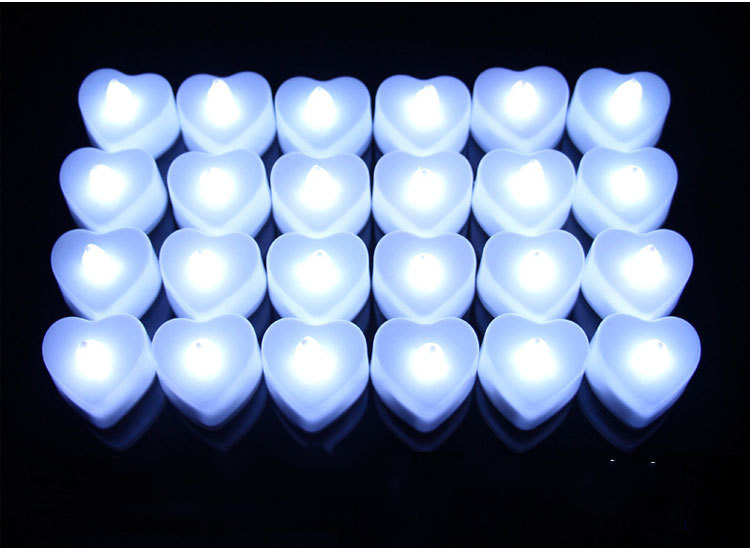 Coeur, lumière blanche
