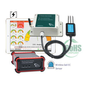 LORA 433mhz Wireless <strong>Analog</strong> Sensor Iot Sensor Industrial Water Content Sensor Meter Soil Ec - Product Image 1