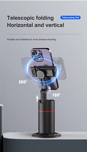 2024 P02 Intelligent 360 Follow Camera Pan Tiktok Live Broadcast Panoramic Camera <strong>Following</strong> Bracket AI Face Recognition 360 - Product Image 4