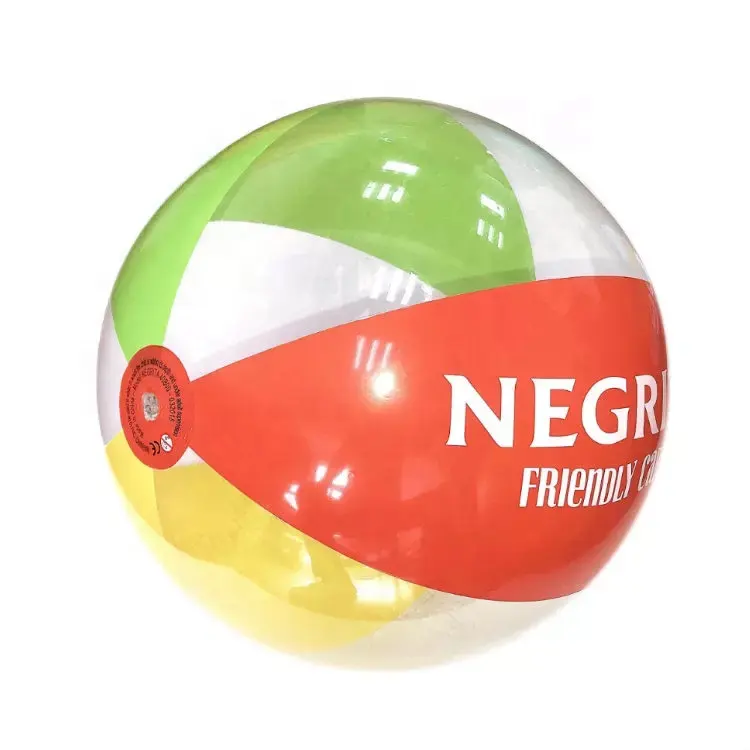 Balles de plage gonflables en PVC, bon marché, personnalisées, colorées, jouets d'été, balles de jeu pour piscine, Offre Spéciale