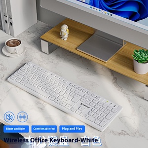 EWEADN GX700 Wireless <strong>Keyboard</strong> and Mouse Set Chocolate <strong>Keyboard</strong> Mouse <strong>Combos</strong> <strong>Desktop</strong> <strong>Computer</strong> Notebook Office Set - Product Image 4