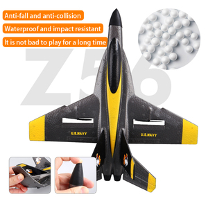 LEHOO <strong>Toys</strong> 2CH 2.4G <strong>RC</strong> Airplane F18 EPP Foam Glider Jet Fighter Remote Control Plane for Beginner - Product Image 3