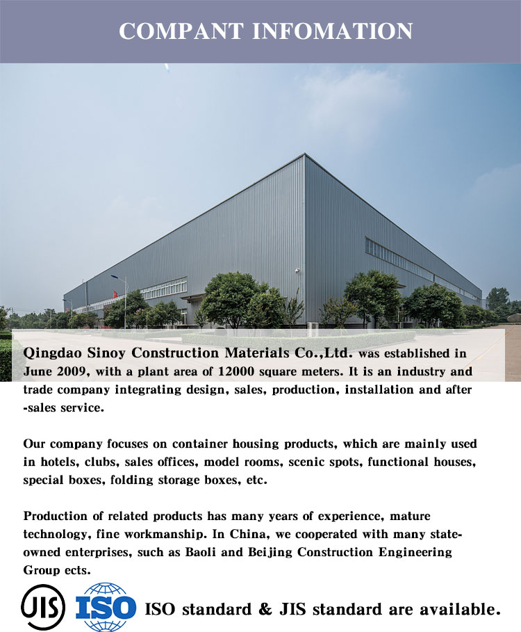 Fast install Steel Structure Fully welded Prefabricated Two layer Luxury villa Prefab Container house