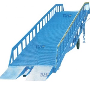 6t 10t 12t 15t <strong>Loading</strong> and <strong>Unloading</strong> Mobile Container Load Ramp Shipping Mobile <strong>Dock</strong> <strong>Leveler</strong> for Container