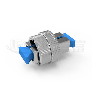 Fiber zayıflatıcı için flanşlı değişken 0-30dB ayarlanabilir UPC FTTH WiFi POE 4G 3G GSM GPRS ağları ile LC SC FC Metal türleri - Product Image 5