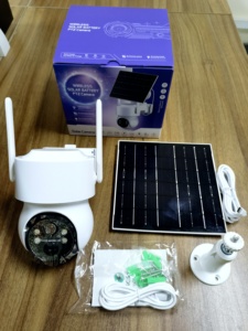Regis nuevo Icsee 4MP 1,5 pulgadas Wifi Mini Cámara Pir disparador humanoide visión nocturna Cctv IP seguridad Cámara alimentada por energía Solar - Product Image 4