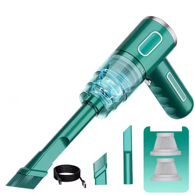 Aspirateur vert 1.0 double filtre