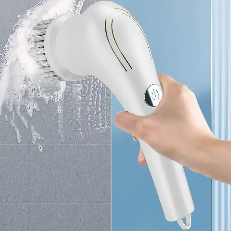 5 in 1 Portable Handheld USB Cordless Handheld Electric Cleaning Brushes Electric Scrubbing Brush