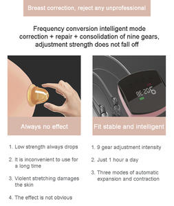 Niplette portable corrige les mamelons plats et inversés avec facilité pour aider l'allaitement Correcteur de mamelon inversé électrique - Product Image 4