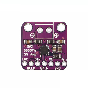 Max98357 <strong>I2S</strong> 3W Class D Amplifier Breakout Interface Dac Decoder Module Filterless Audio Board for <strong>Raspberry</strong> <strong>Pi</strong> Esp32