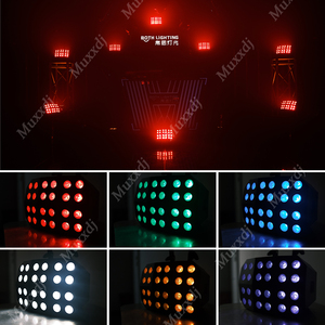 New 24*12W rgbwa + UV nhện rửa LED Câu lạc bộ ánh sáng pin không dây DMX512 giai đoạn rửa thanh ánh sáng Disco DJ chiếu sáng - Product Image 6