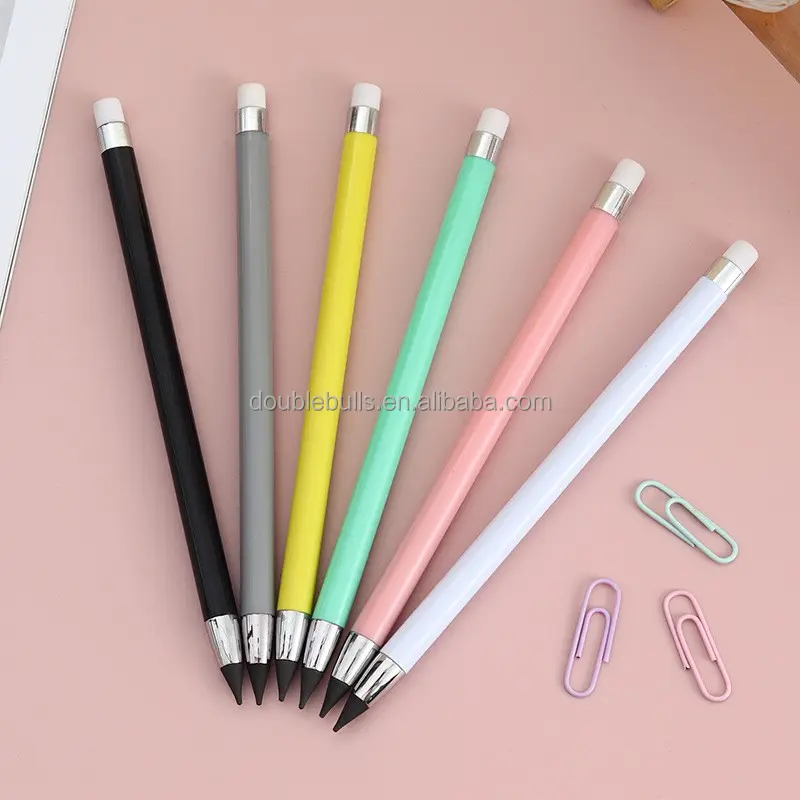 Grosir pensil eternal macaron unbreak pensil siswa menulis pensil sketsa