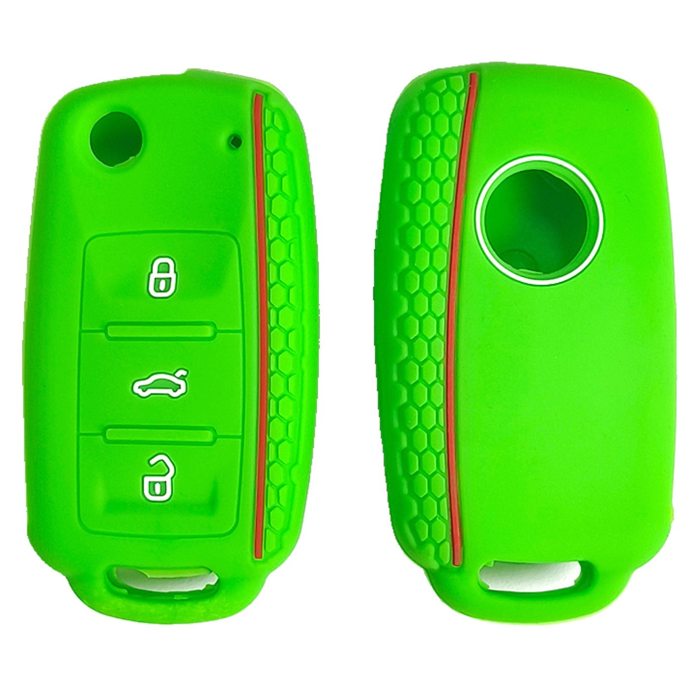 Green + red lines