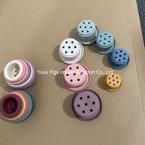 7 Món Đồ Chơi Cốc Xếp Chồng, Đồ Chơi Cốc Làm Tổ, Đồ Chơi Tắm Cho Bé & Đồ Chơi Xây Dựng Để Phát Triển Giáo Dục Sớm Đồ Chơi Montessori Tốt Nhất - Product Image 3