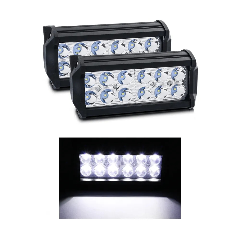 36W 7 pollici Car Light alloggiamento in alluminio Led Work Light Beam Offroad Boat Car Tractor Truck SUV ATV 12V 24V