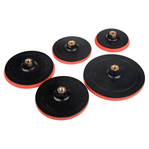 4, 5 Inch Rubber Back-<strong>up</strong> Backing <strong>Pad</strong>/ Rubber <strong>Backer</strong> <strong>Pad</strong> Hook and Loop <strong>Pad</strong> - Product Image 4