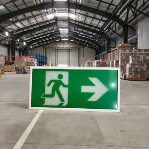 Duy trì lửa khẩn cấp dẫn chạy người đàn ông thoát dấu hiệu kết hợp thoát ánh sáng bảng cung cấp điện hộp - Product Image 5