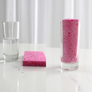 Foamstar 2 Gói Sinh Thái Nhà Bếp Làm Sạch Tiện Dụng Bọt Biển Gỗ Bột Giấy Cellulose Miếng Bọt Biển Cho Cho Hấp Lò - Product Image 6