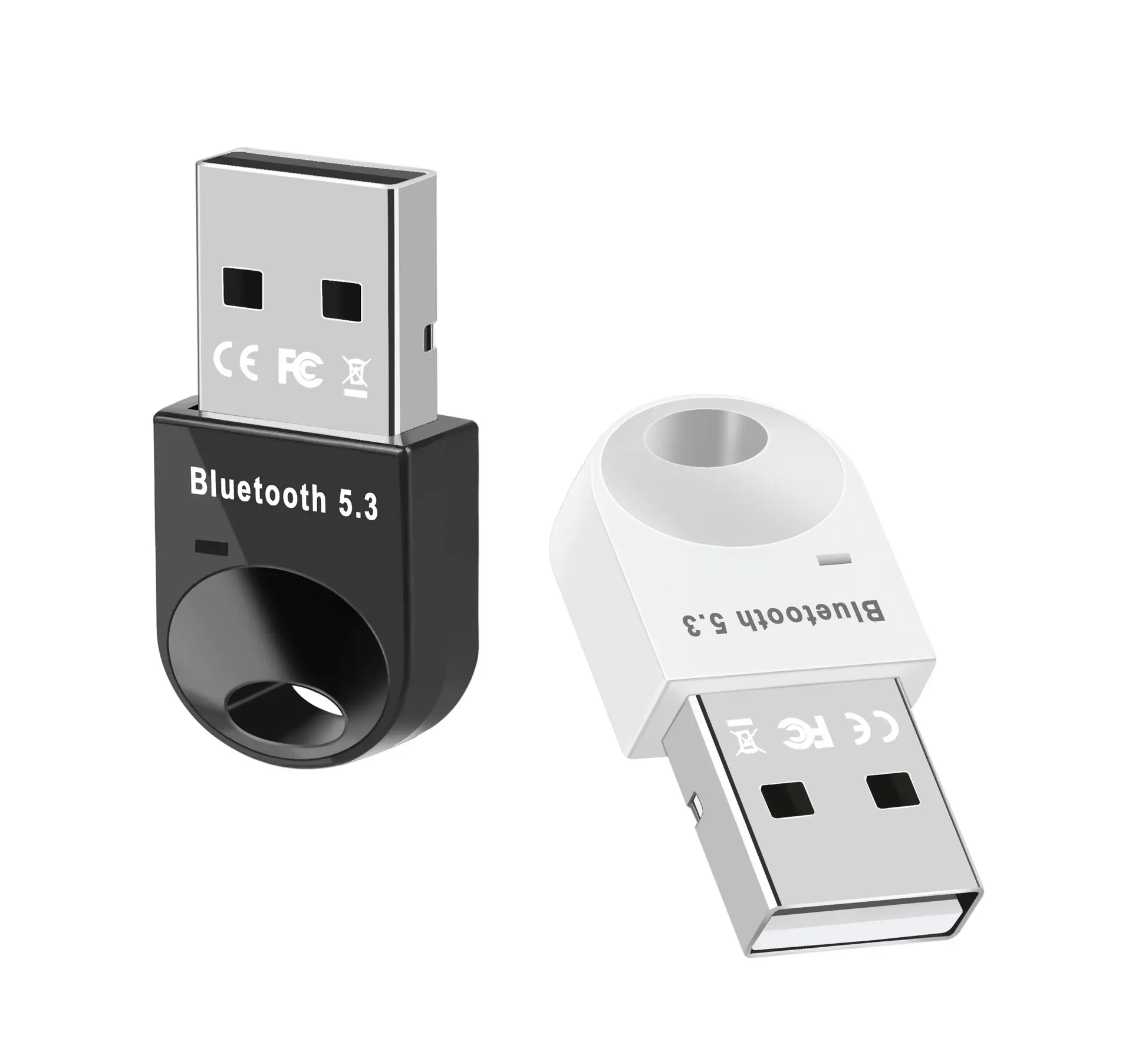 Adattatore Bluetooth per PC Bluetooth 5.3 + EDR USB Dongle ricevitore Bluetooth trasmettitore per tastiera senza fili/altoparlante/auricolare