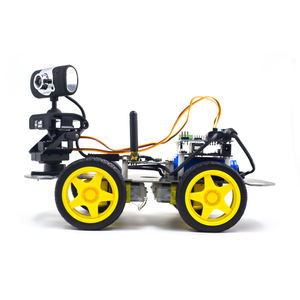 KUONGSHUN Stem Education Robot <strong>Visual</strong> Car Set Starter DIY Coding Learning Wireless Wifi IOS PC Robotics Coding Kit For Arduino - Product Image 4