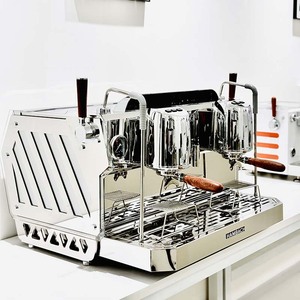 220v Vente Chaude 9 Bar 2 Groupes Commercial Italien Réglable Café Double Chaudière Espresso Machine à Vendre - Product Image 3