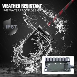 12Vスーパーパワーレジスタ小型CANBUSエラーフリー9005 9006 9012 H10 LED負荷抵抗カーヘッドライト - Product Image 5