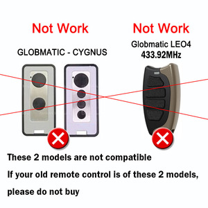 YNG305 Globmatic 868MHz điều khiển từ xa cửa nhà để xe vella4 vella2 vella 2 4 leo 4 - Product Image 2