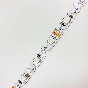 Narrow <strong>PCB</strong> 6MM 7MM 12v 2835 RGB S Type <strong>Led</strong> Strip for Sign Signage Factory in China - Product Image 6