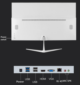 Juego de computadora portátil todo en uno CPU completa Computadora todo en uno blanca - Product Image 5