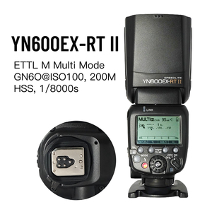 永诺相机闪光灯YN600EX-RT II 2.4G无线HSS 1/8000s主TTL闪光灯佳能600EX-RT带YN-E3-RT II - Product Image 2
