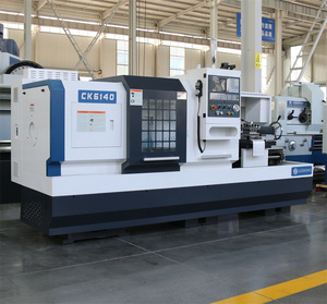 เครื่องกลึงแนวนอนระบบอัตโนมัติ CNC CK6140S ควบคุม GSK โครงสร้างเตียงแบน - Product Image 3