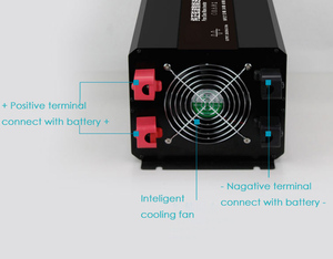 Inversor de onda sinusoidal pura monofásica, 12v, 220v, 6000w con inversor de potencia CE de 6000w, entrada de 12v, salida de 230v - Product Image 4