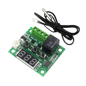 Controlador de temperatura DC 12V Refrigeración digital/Termostato de temperatura de calefacción-Módulo de interruptor controlado de 50-100 grados W1209 + Caja acrílica - Product Image 3
