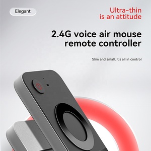 Ihomemix OEM Factories Benutzer definierte Sprach fernbedienung W3 2.4G Drahtlose Mini-Tastaturen IR-Lernluft-Maus steuerung Für TV-Box
